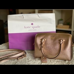 KATE SPADE Rose Gold Satchel